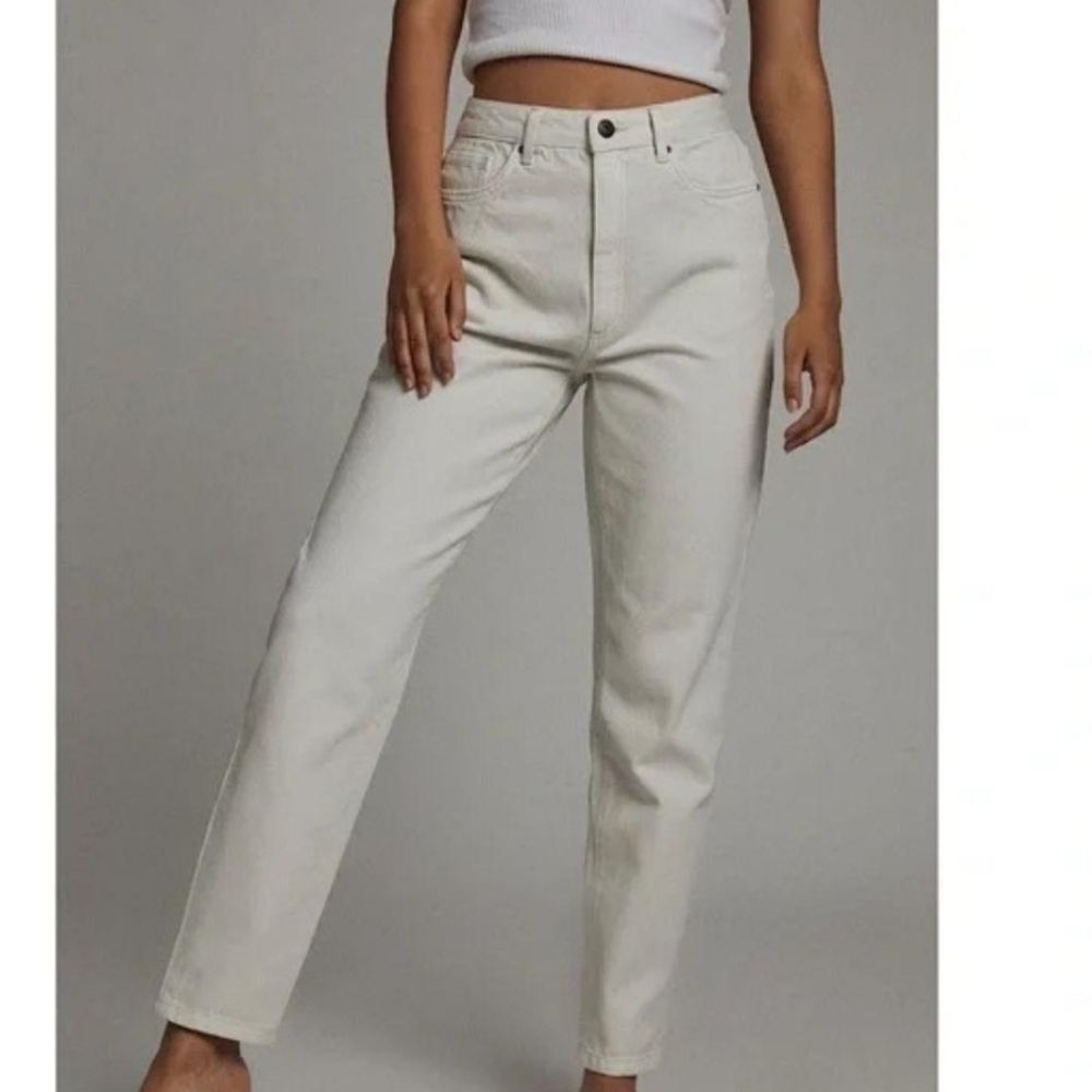 Cotton On Original Mom Jean Whitehaven/Cream Size 6